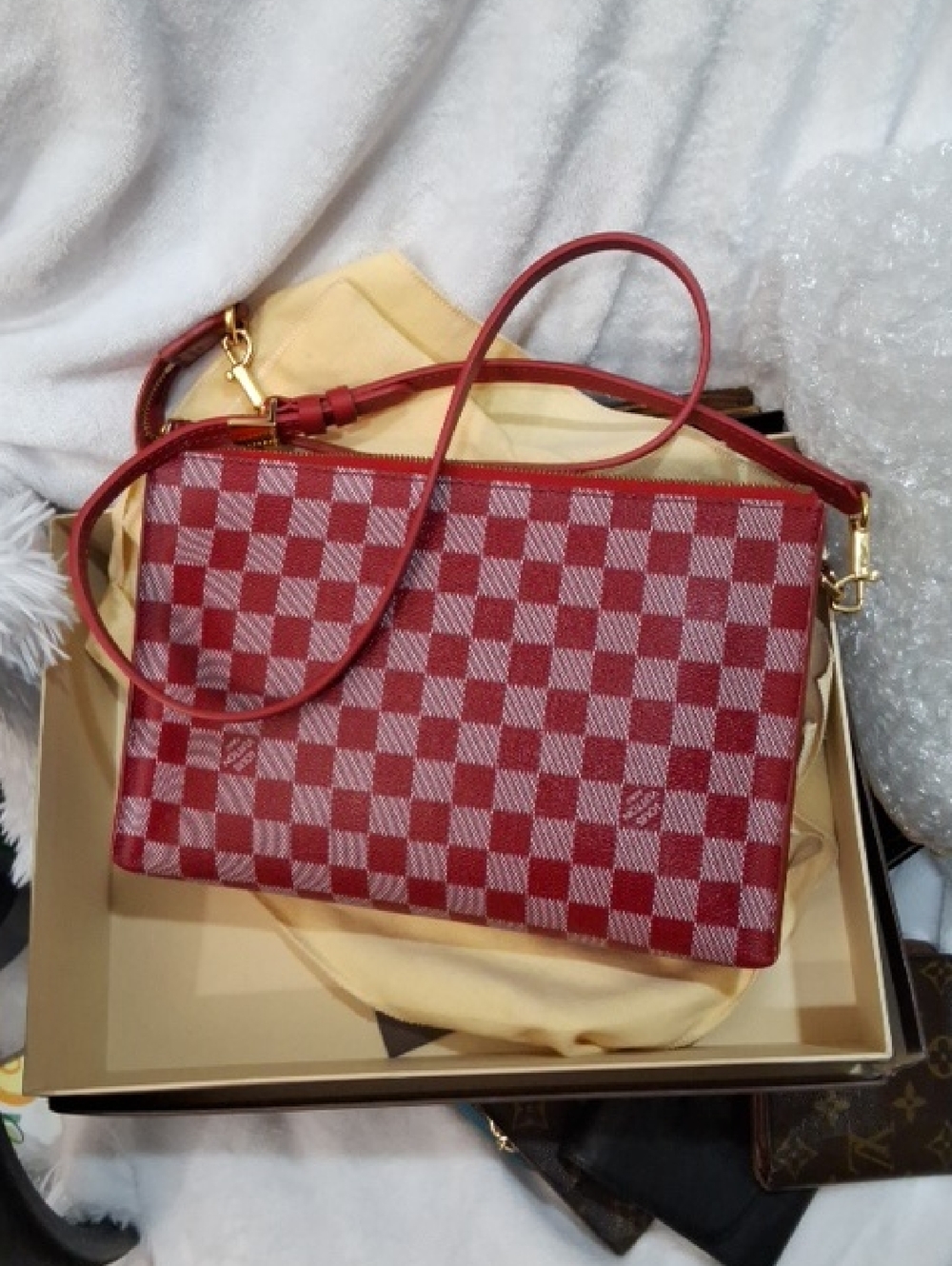 Louis vuitton Damier Couleurs Module Crossbody Bag